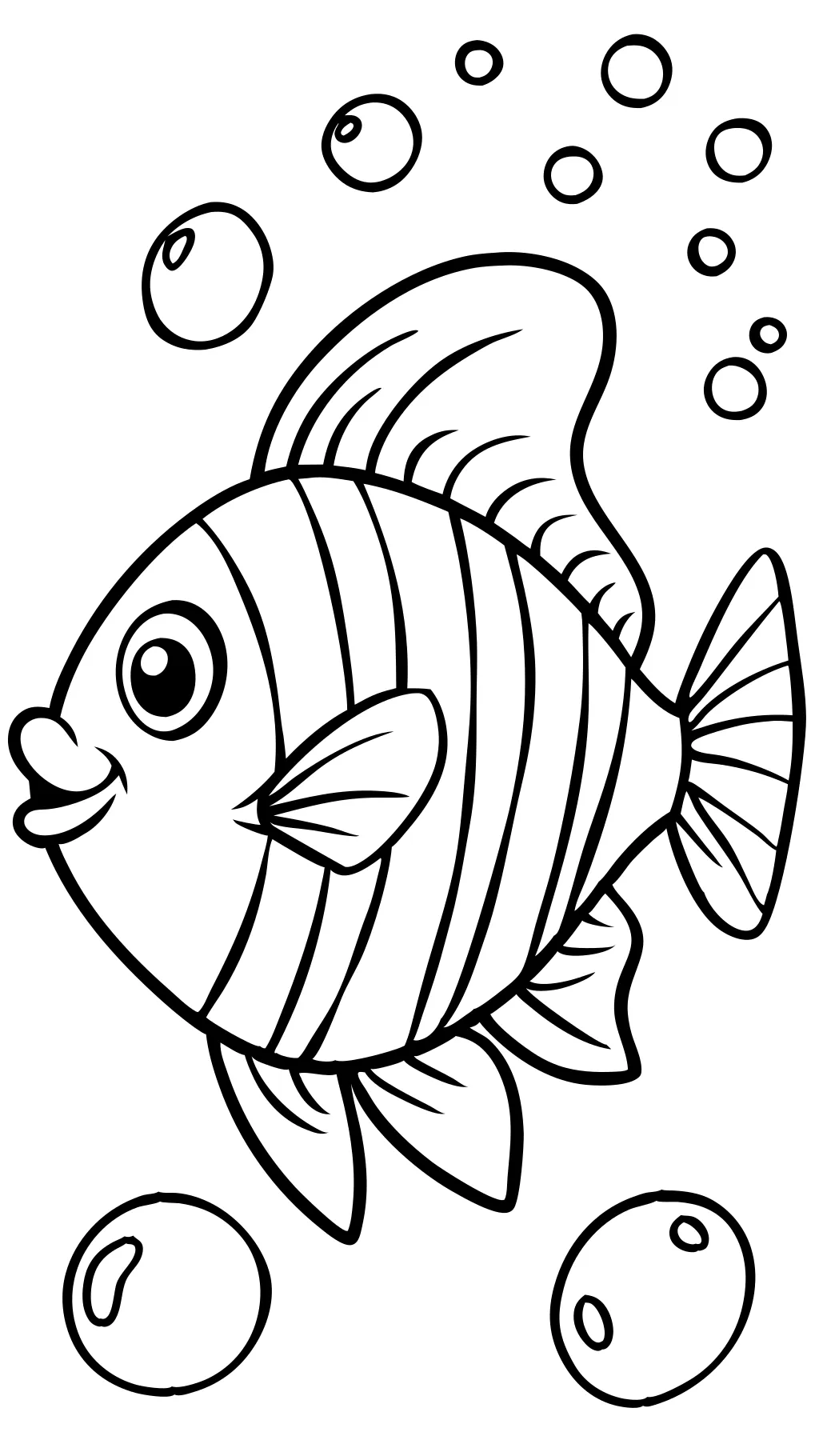 images de coloriages de poisson